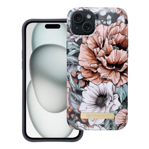 FORCELL F-PROTECT Mirage Handyhülle kompatibel mit MagSafe für IPHONE 15 Plus bloom bush – Bild 3