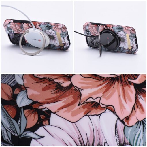 FORCELL F-PROTECT Mirage Handyhülle kompatibel mit MagSafe für IPHONE 15 Plus bloom bush – Bild 6