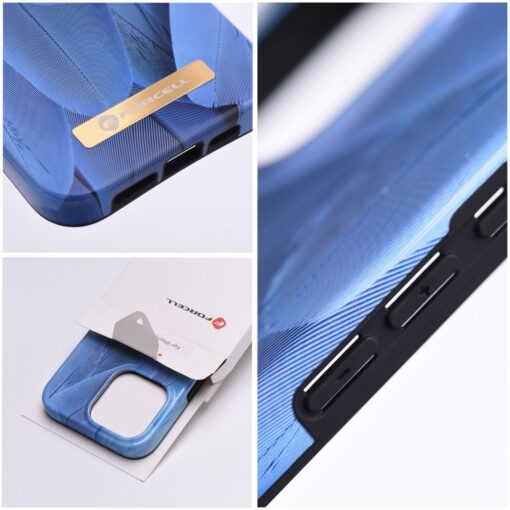 FORCELL F-PROTECT Mirage Handyhülle kompatibel mit MagSafe für IPHONE 14 Pro Max blau Vogel – Bild 7