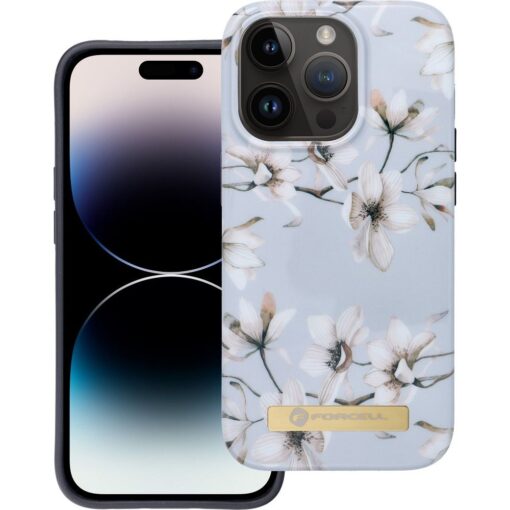 FORCELL F-PROTECT Mirage case compatible with MagSafe for IPHONE 14 PRO spring flowers – Bild 3