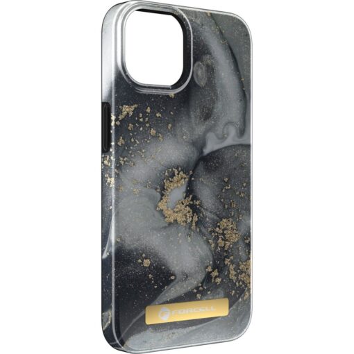 FORCELL F-PROTECT Mirage case compatible with MagSafe for IPHONE 14 marble mist – Bild 4