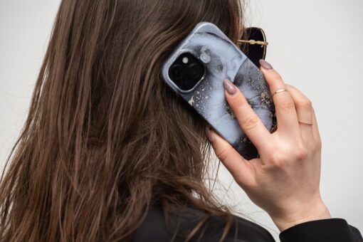 FORCELL F-PROTECT Mirage case compatible with MagSafe for IPHONE 14 marble mist – Bild 10