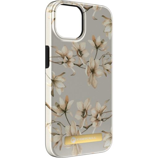 FORCELL F-PROTECT Mirage Handyhülle kompatibel mit MagSafe für IPHONE 14 Plus Frühlingsblumen – Bild 4