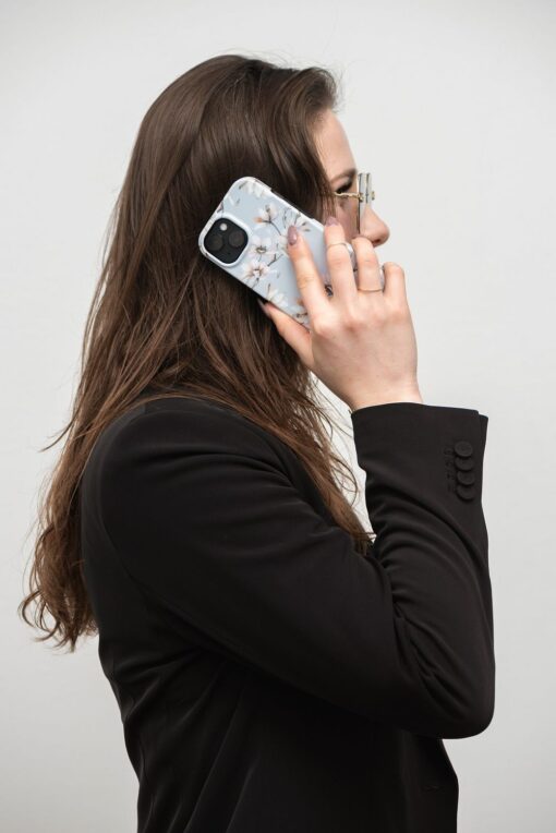 FORCELL F-PROTECT Mirage Handyhülle kompatibel mit MagSafe für IPHONE 14 Plus Frühlingsblumen – Bild 8