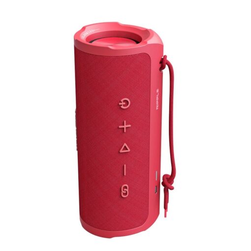 HiFuture RIPPLE drahtloser tragbarer Lautsprecher ( 20W+10W ) rot – Bild 3