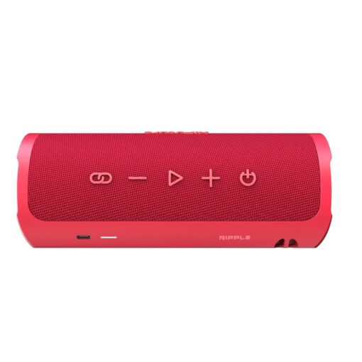 HiFuture RIPPLE drahtloser tragbarer Lautsprecher ( 20W+10W ) rot – Bild 9