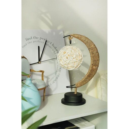 Art Deco Kugel Hörnchen Nachttischlampe (Muster 1) EID – Bild 3