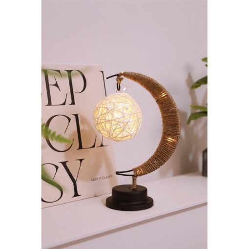 Art Deco Kugel Hörnchen Nachttischlampe (Muster 1) EID – Bild 4