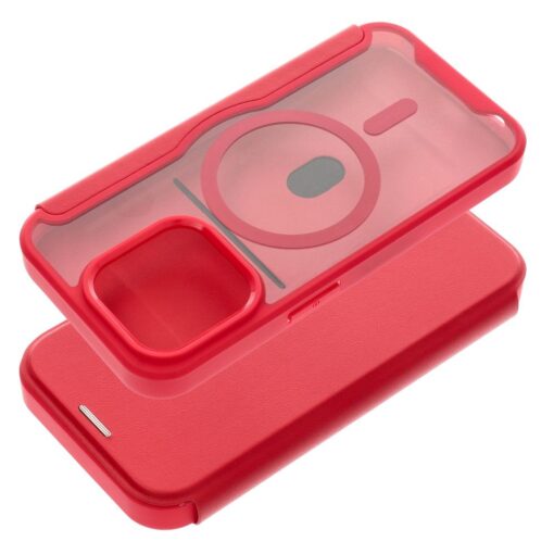 Smart Mag Holster für IPHONE 15 PRO kompatibel mit MagSafe rot