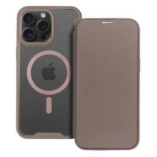 Smart Mag Holster für IPHONE 16 PRO MAX kompatibel mit MagSafe titanium – Bild 3