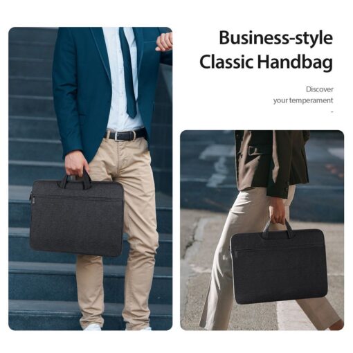 DUX DUCIS LBTC Laptop-Tasche 15.5-16" Horizontal Handtasche navy blau – Bild 3