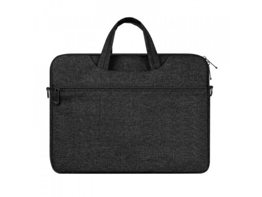 DUX DUCIS LBJB Handyhülle 14-15.4" Umhängetasche Schwarz – Bild 3
