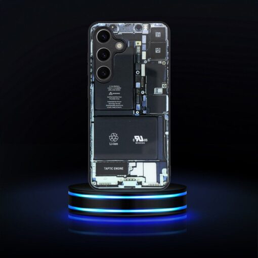 TECH Handyhülle für SAMSUNG A55 Muster 1 – Bild 4
