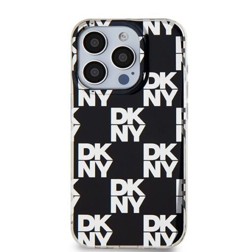 DKNY Handyhülle für IPHONE 15 Pro DKHCP15LHDLCEK (DKNY HC PC TPU Checkered Pattern) schwarz – Bild 4
