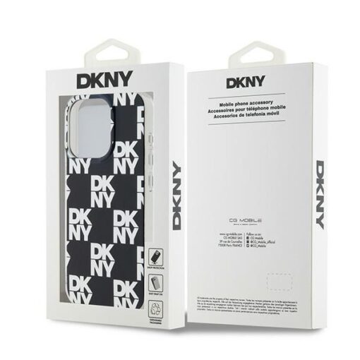 DKNY Handyhülle für IPHONE 15 Pro DKHCP15LHDLCEK (DKNY HC PC TPU Checkered Pattern) schwarz – Bild 9