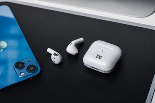 BLUE STAR kabelloser / bluetoothfähiger Stereo-Kopfhörer TWS Nova Fi5 weiß – Bild 11