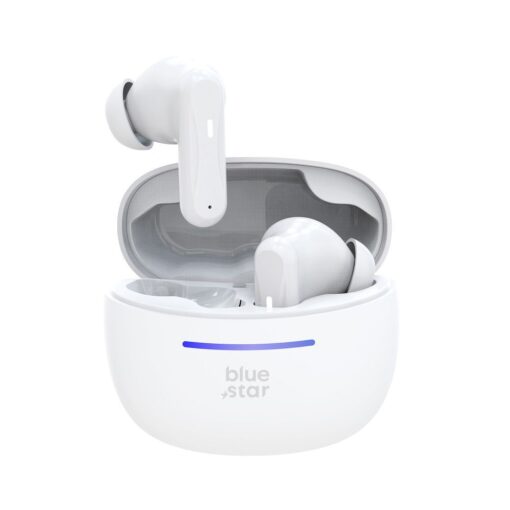 Blue Star kabelloser Stereo-Kopfhörer TWS BK44 weiß – Bild 4