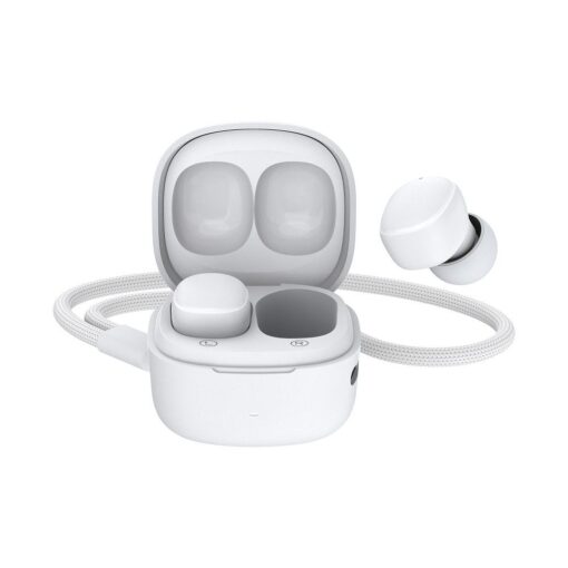 BLUE STAR kabelloser / bluetoothfähiger Stereo-Kopfhörer TWS Mini A19 weiß – Bild 7