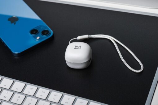 BLUE STAR kabelloser / bluetoothfähiger Stereo-Kopfhörer TWS Mini A19 weiß – Bild 12