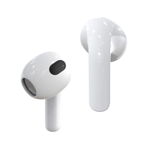 BLUE STAR kabelloser / bluetoothfähiger Stereo-Kopfhörer TWS Transparency Fi22 weiß – Bild 5