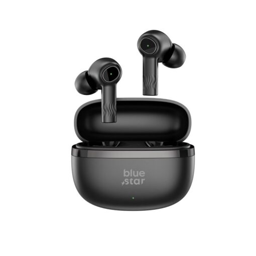 Blue Star TWS AC20E Drahtloser Stereo-Kopfhörer mit ANC und ENC Schwarz – Bild 4