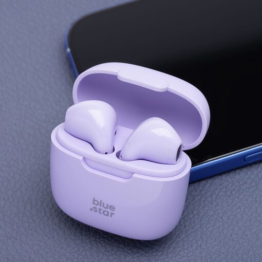 Wireless earbuds Blue Star FI7 TWS purple – Bild 4