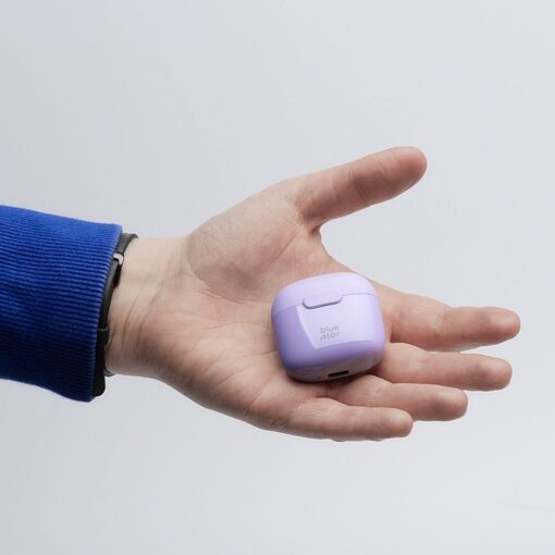 Wireless earbuds Blue Star FI7 TWS purple – Bild 5