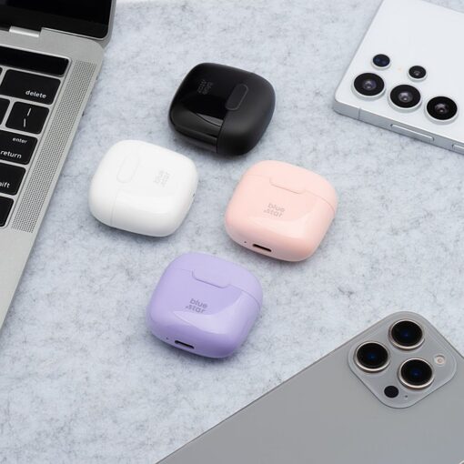 Wireless earbuds Blue Star FI7 TWS purple – Bild 7