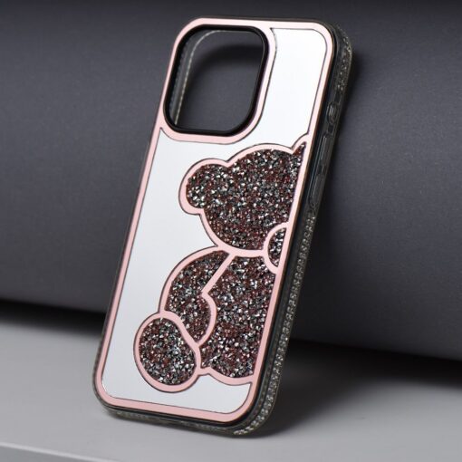 TEDDY BEAR Handyhülle für IPHONE 15 rosa – Bild 9