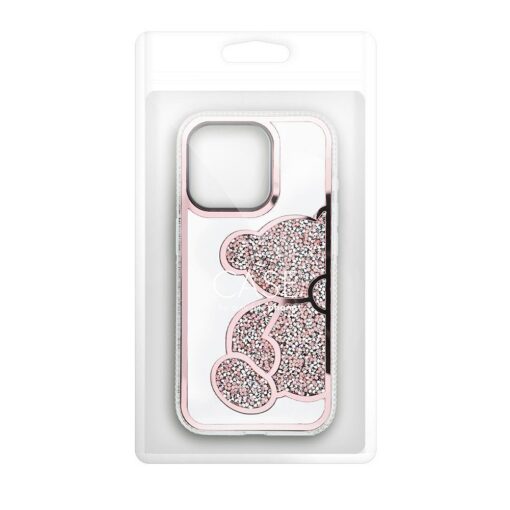 TEDDY BEAR Handyhülle für IPHONE 15 rosa – Bild 12