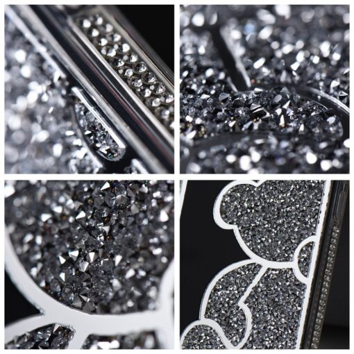TEDDY BEAR Handyhülle für IPHONE 13 PRO silber – Bild 9