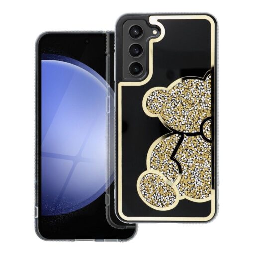 TEDDY BEAR Handyhülle für SAMSUNG S21 FE gold