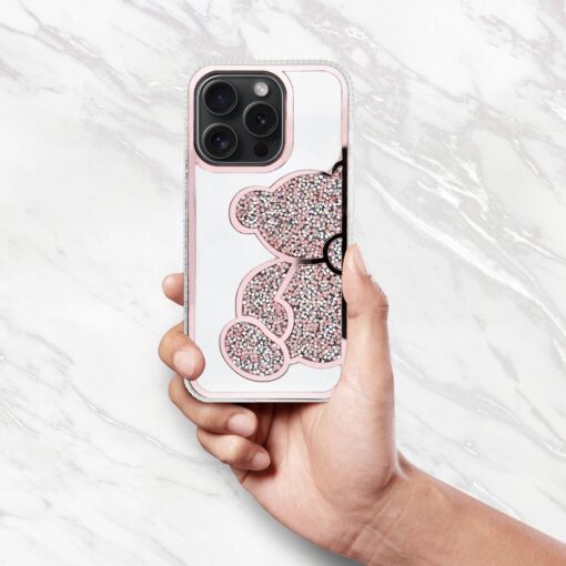 TEDDY BEAR Handyhülle für IPHONE 14 rosa – Bild 7