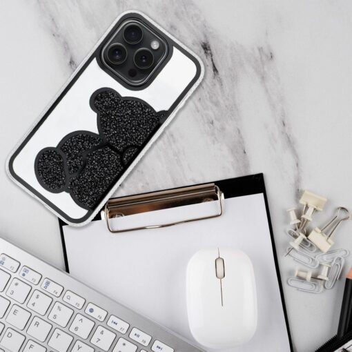 TEDDY BEAR Handyhülle für IPHONE 14 Pro schwarz – Bild 5