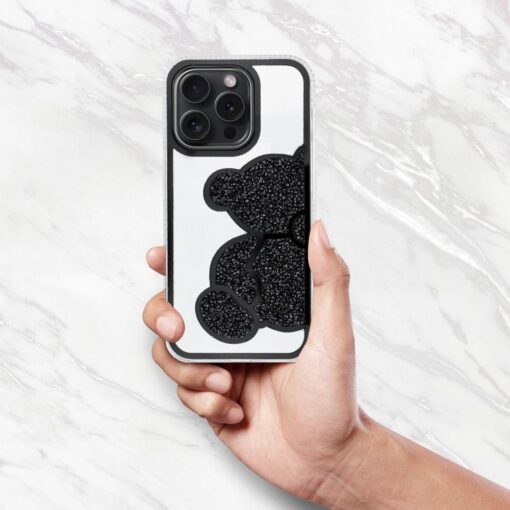 TEDDY BEAR Handyhülle für IPHONE 14 Pro schwarz – Bild 6