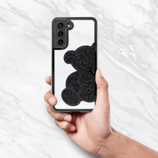 TEDDY BEAR Case for SAMSUNG S24 FE black – Bild 5