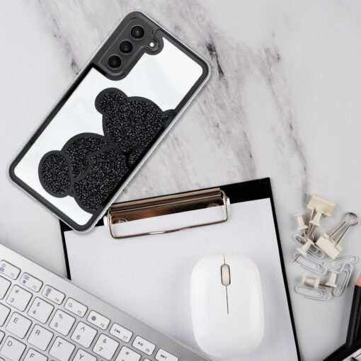 TEDDY BEAR Case for SAMSUNG S24 FE black – Bild 7