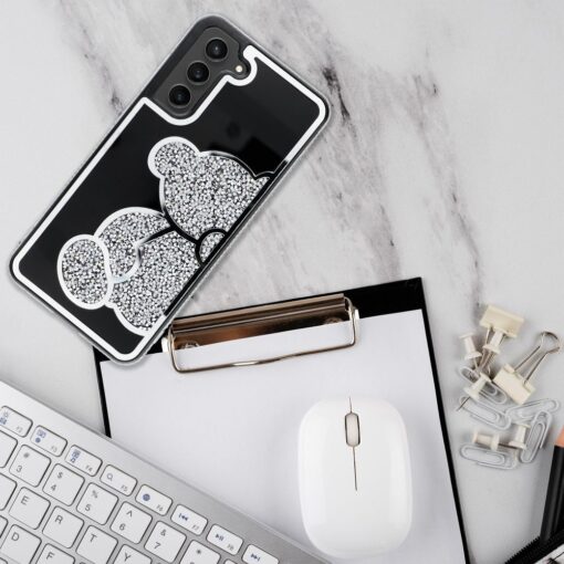 TEDDY BEAR Case for SAMSUNG S25 silver – Bild 10