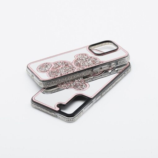TEDDY BEAR Case for SAMSUNG S25 Plus pink – Bild 4
