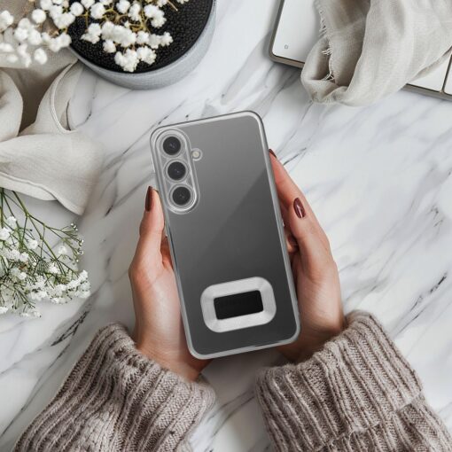 GLAM Handyhülle für SAMSUNG S25 silber – Bild 7