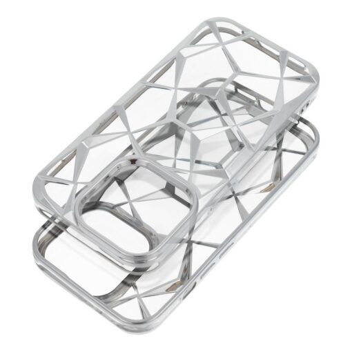 Handyhülle TWINKI für IPHONE 15 PRO MAX silber – Bild 4