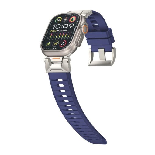 WiWU - Wi-WB012 Urban Watch Band 42/44/45/49mm smartwatch Armband - navy blau