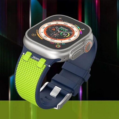 WiWU - Wi-WB015 Kylin Watch Band 42/44/45/49mm - fluorescent green – Bild 5