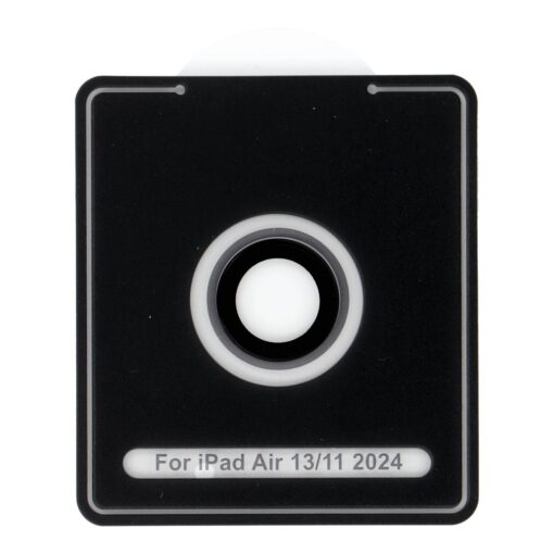 Kamerahülle PROTECTOR 9H + Applikator für IPAD AIR 11/13 2024 schwarz