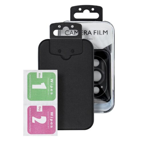Kamerahülle PROTECTOR 9H + Applikator für IPAD AIR 11/13 2024 schwarz – Bild 3