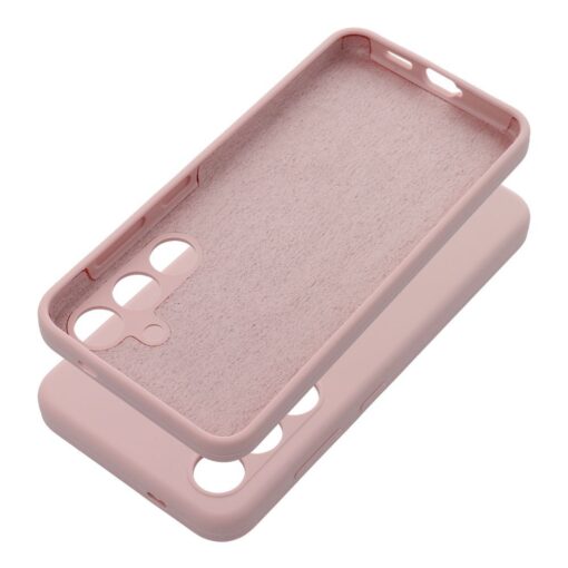 SILICONE 2mm Handyhülle für SAMSUNG S25 puderrosa