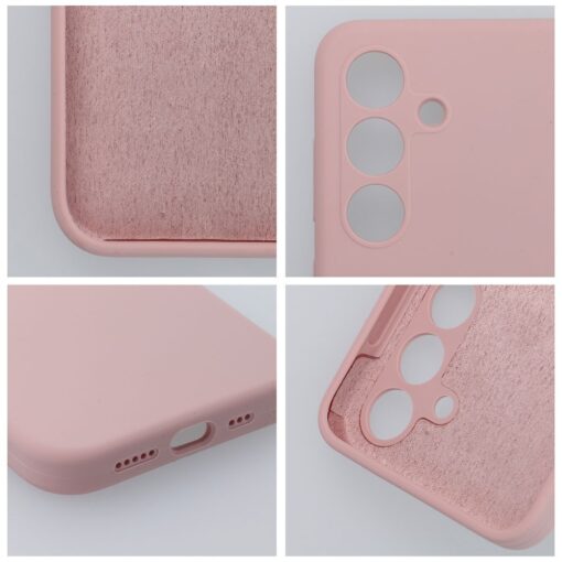 SILICONE 2mm Handyhülle für SAMSUNG S25 puderrosa – Bild 4