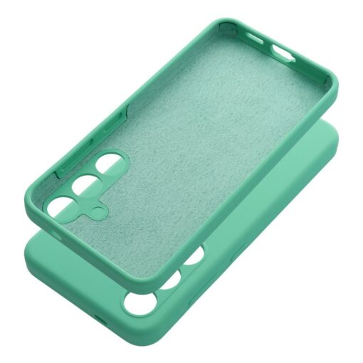 SILICONE 2mm Handyhülle für SAMSUNG S25 mint