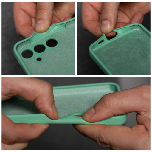 SILICONE 2mm Handyhülle für SAMSUNG S25 mint – Bild 5