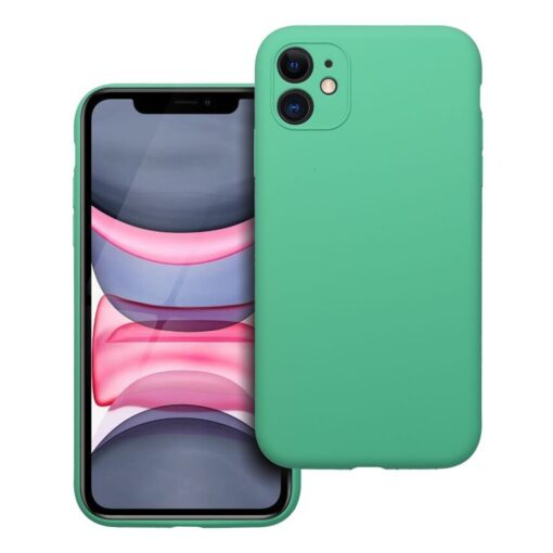 SILICONE 2mm Handyhülle für IPHONE 11 mint